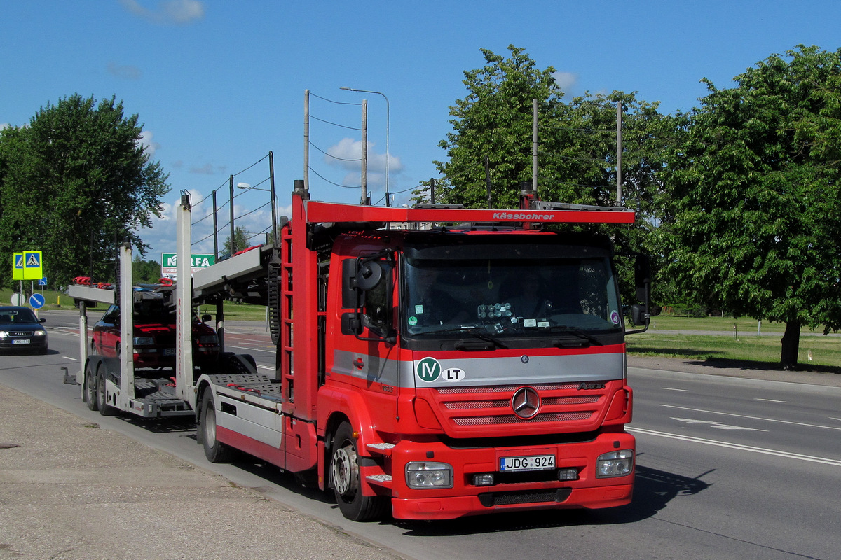 Литва, № JDG 924 — Mercedes-Benz Axor (общ.м)