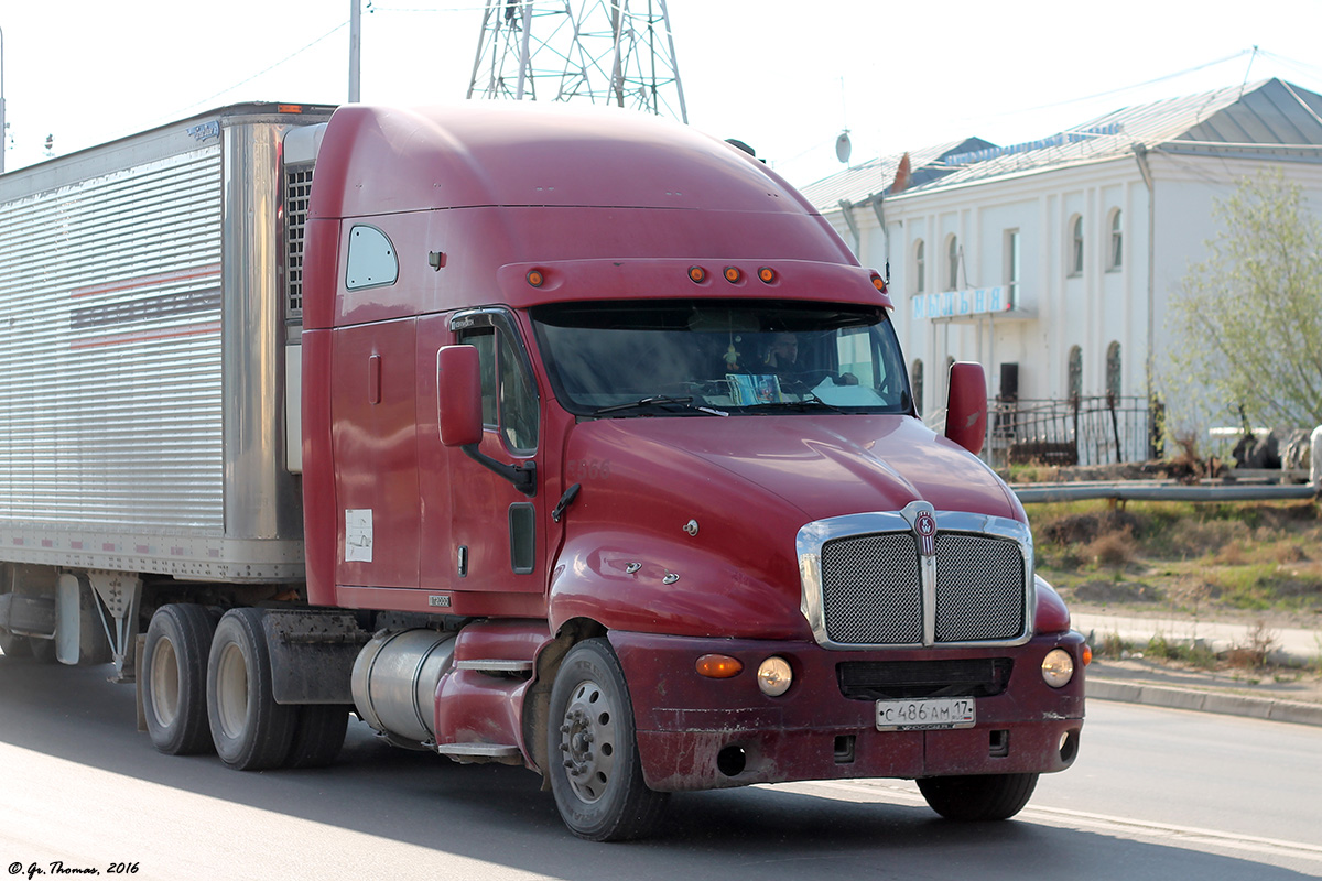 Тува, № С 486 АМ 17 — Kenworth T2000