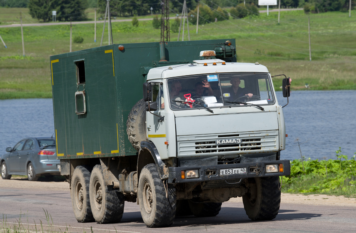 Калужская область, № Е 853 ЕЕ 40 — КамАЗ-43114-15 [43114R]