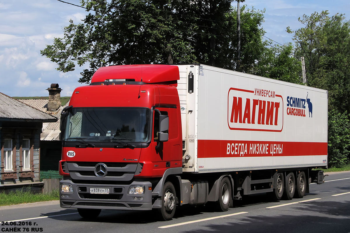 Краснодарский край, № А 838 ЕН 37 — Mercedes-Benz Actros ('2009) 1841