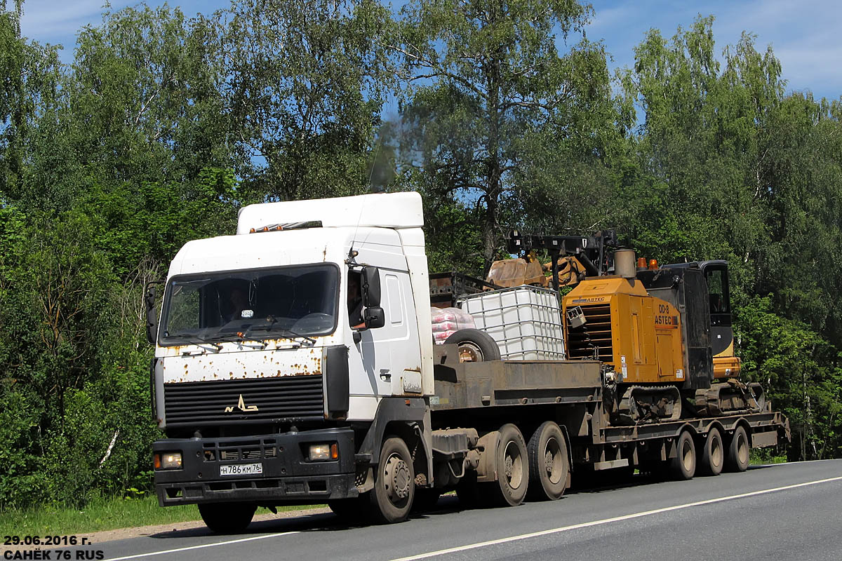 Ярославская область, № Н 786 КМ 76 — МАЗ-6430A8