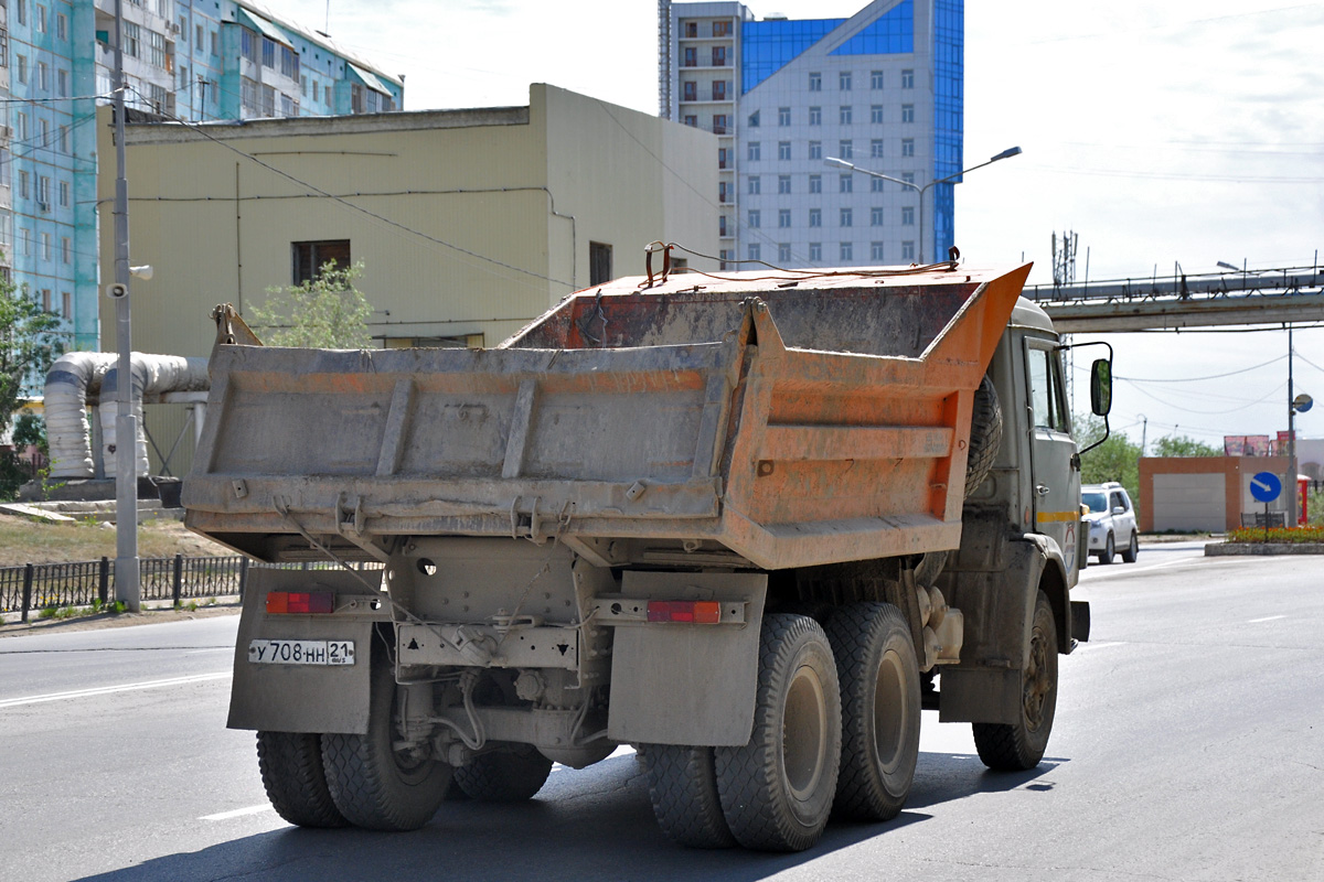 Чувашия, № У 708 НН 21 — КамАЗ-55111-01 [55111A]