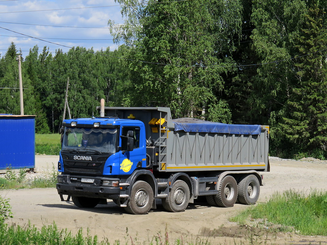 Свердловская область, № Х 690 ТУ 96 — Scania ('2011) P400