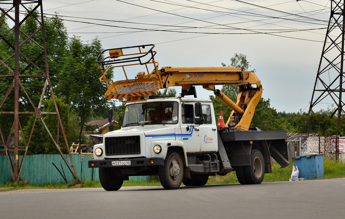 Калужская область, № М 537 ОО 40 — ГАЗ-3309