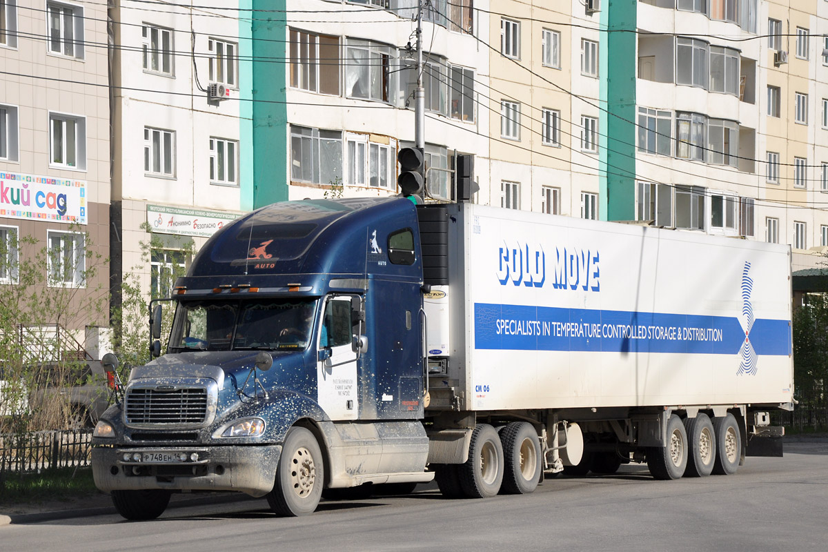 Саха (Якутия), № Р 748 ЕН 14 — Freightliner Columbia