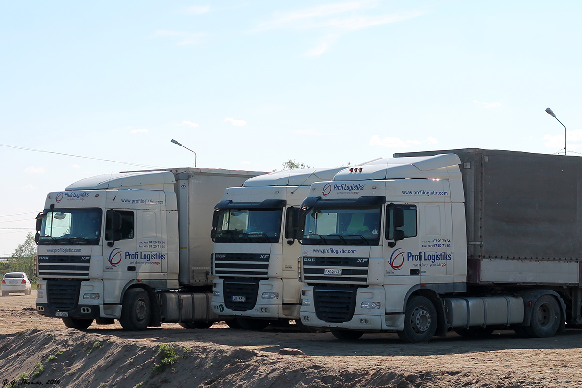 Смоленская область, № Р 804 МУ 67 — DAF XF105 FT