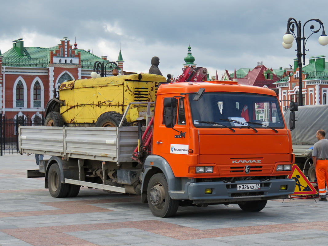 Марий Эл, № Р 326 АХ 12 — КамАЗ-4308-H3