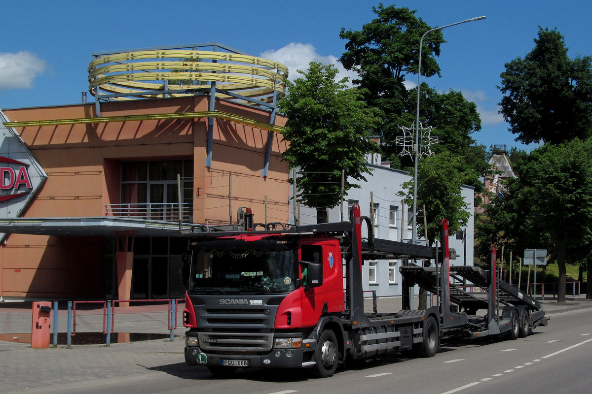 Литва, № FGU 668 — Scania ('2004) P380