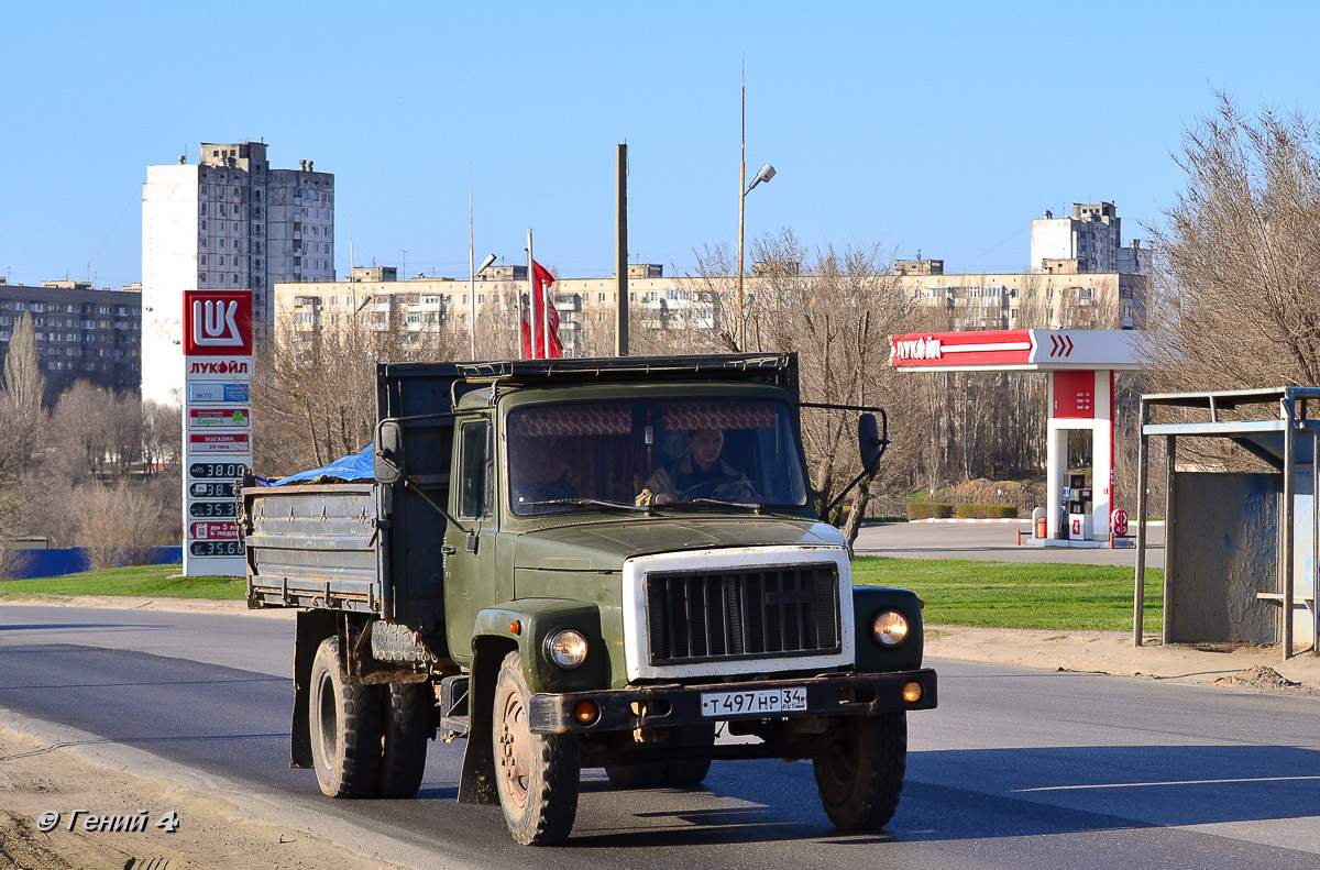 Волгоградская область, № Т 497 НР 34 — ГАЗ-33072