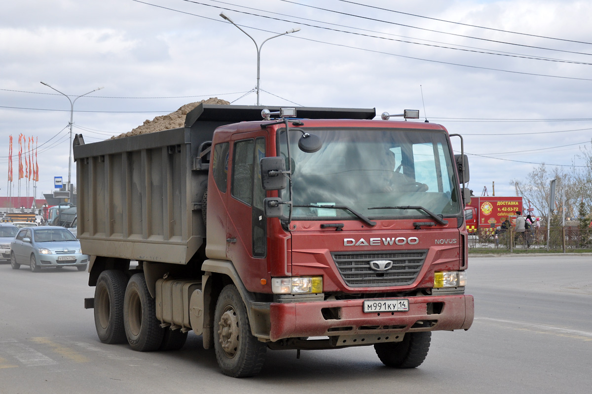 Саха (Якутия), № М 991 КУ 14 — Daewoo Novus