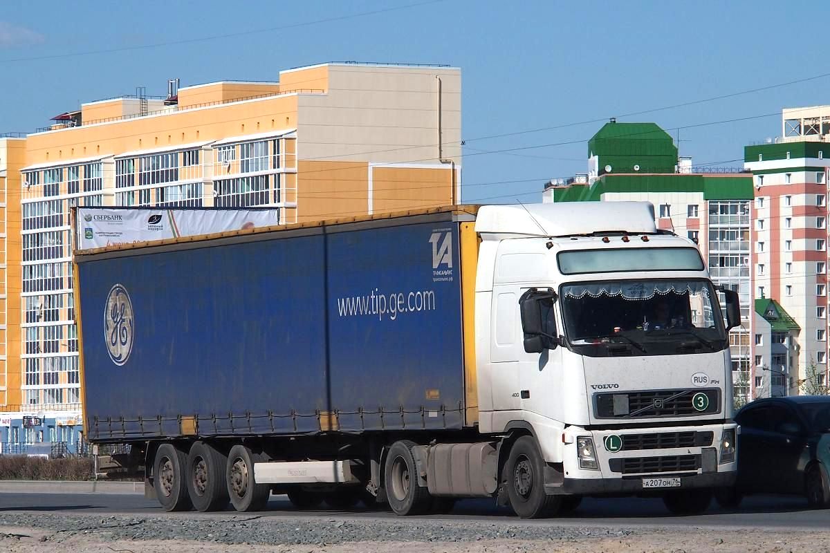 Ярославская область, № А 207 ОН 76 — Volvo ('2002) FH12.400