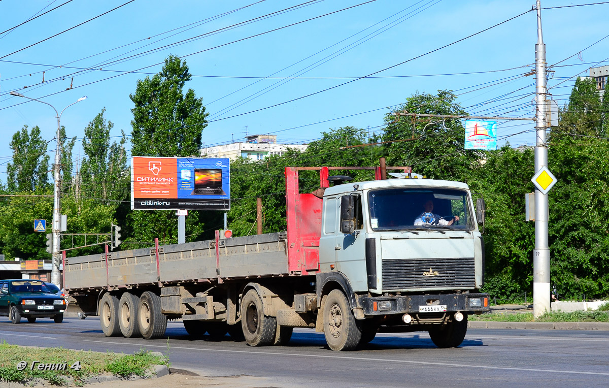 Волгоградская область, № Р 666 КХ 34 — МАЗ-54329