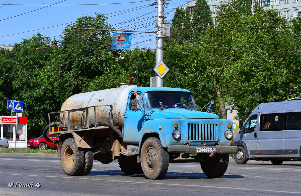 Волгоградская область, № Р 687 СО 34 — ГАЗ-53-12