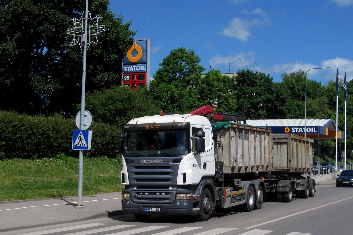 Литва, № HRT 193 — Scania ('2004) R420