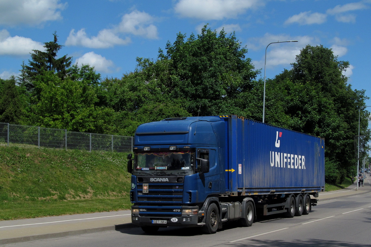 Литва, № EZT 614 — Scania ('1996) R124L