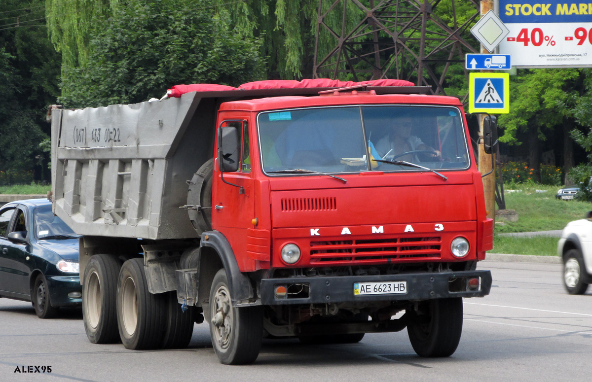 Днепропетровская область, № АЕ 6623 НВ — КамАЗ-5511