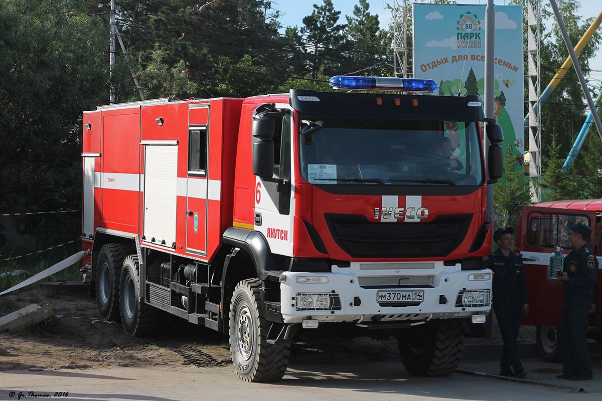 Саха (Якутия), № М 370 МА 14 — IVECO-AMT Trakker ('2013)