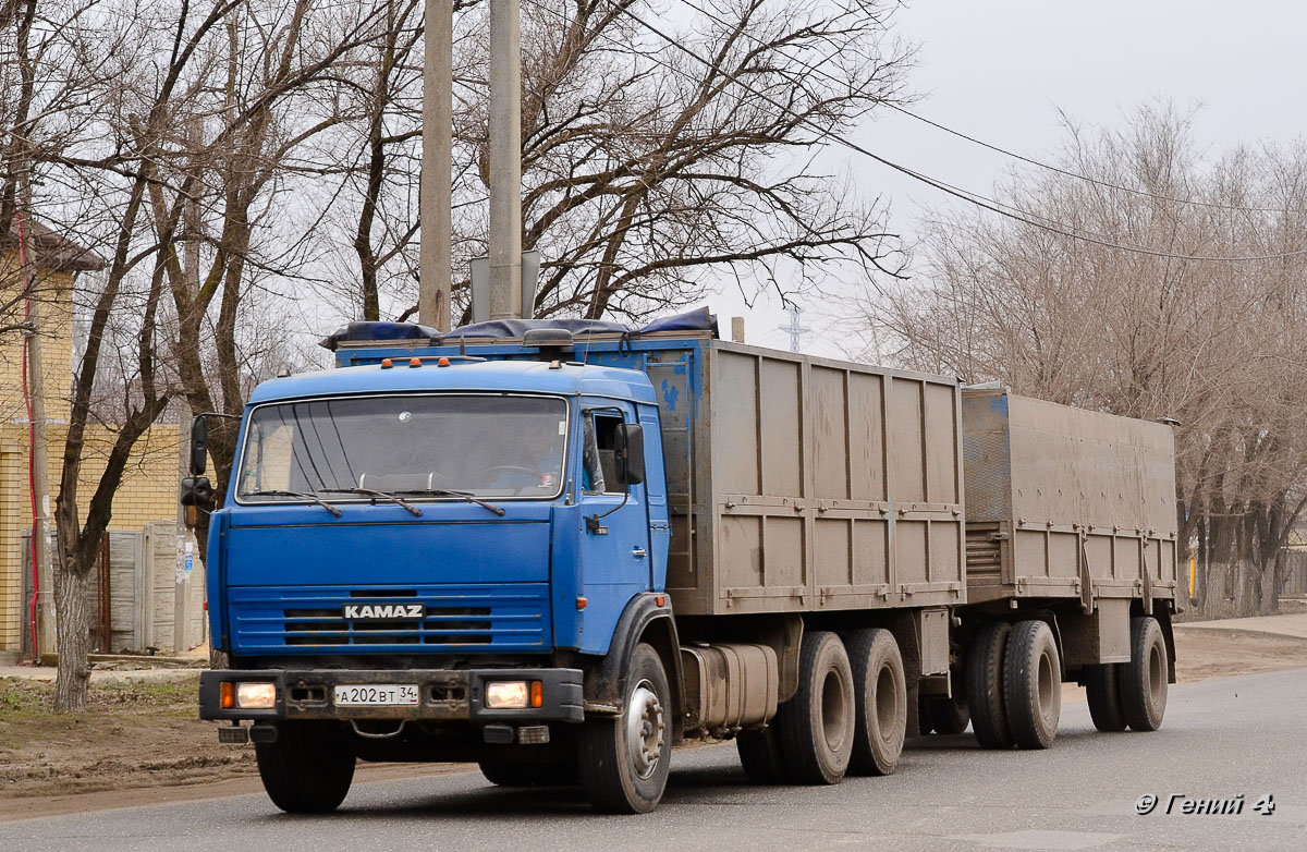 Волгоградская область, № А 202 ВТ 34 — КамАЗ-53215-02 [53215C]