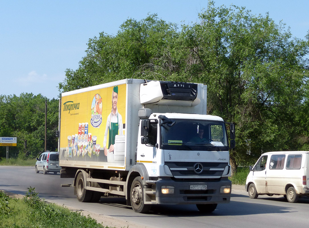 Волгоградская область, № А 005 РА 134 — Mercedes-Benz Axor 1823