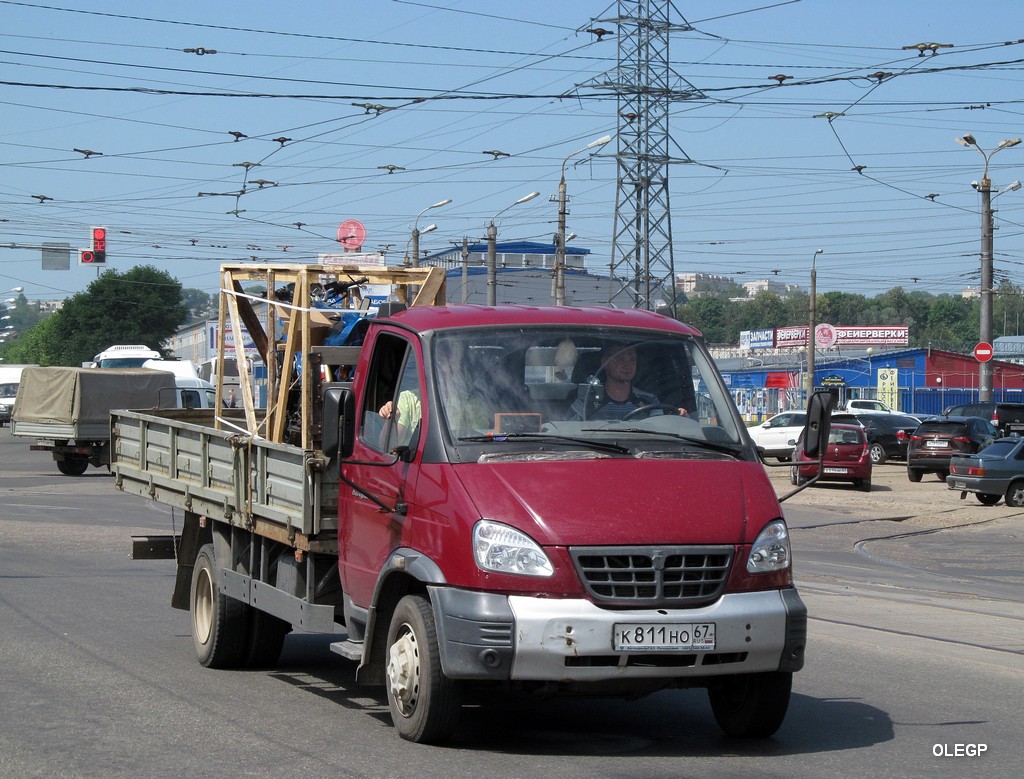 Смоленская область, № К 811 НО 67 — ГАЗ-331061 "Валдай"