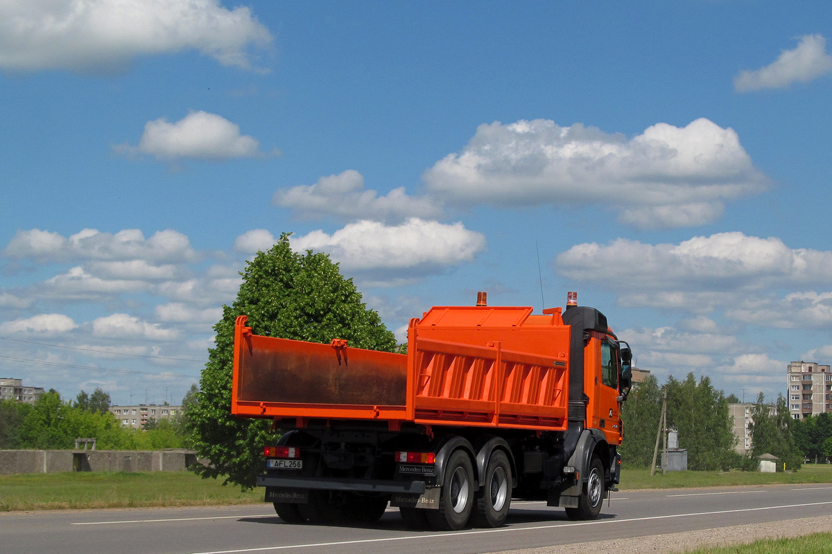 Литва, № AFL 256 — Mercedes-Benz Actros ('2003) 2636