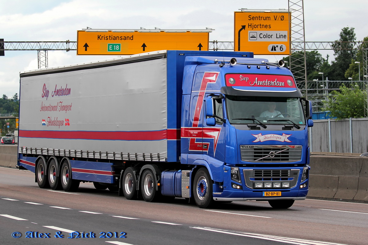 Нидерланды, № BZ-BP-81 — Volvo ('2008) FH16.540