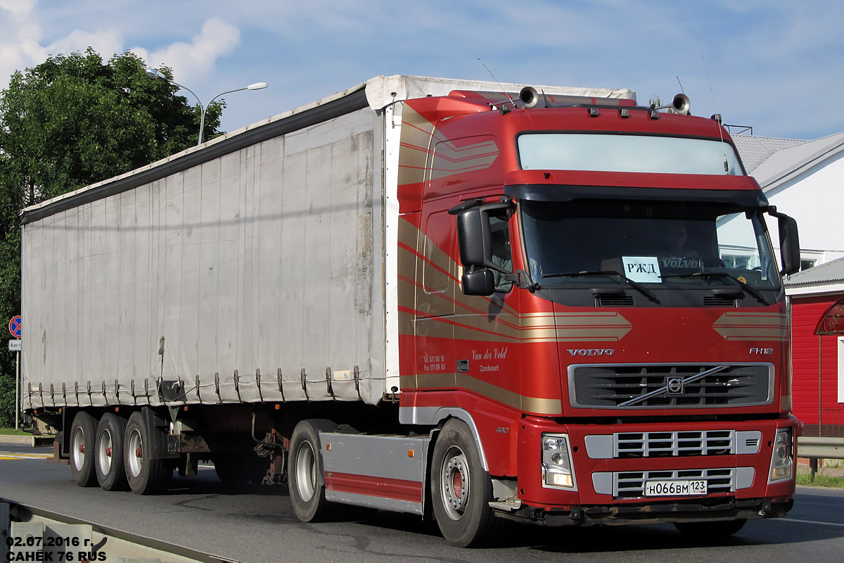 Краснодарский край, № Н 066 ВМ 123 — Volvo ('2002) FH12.460