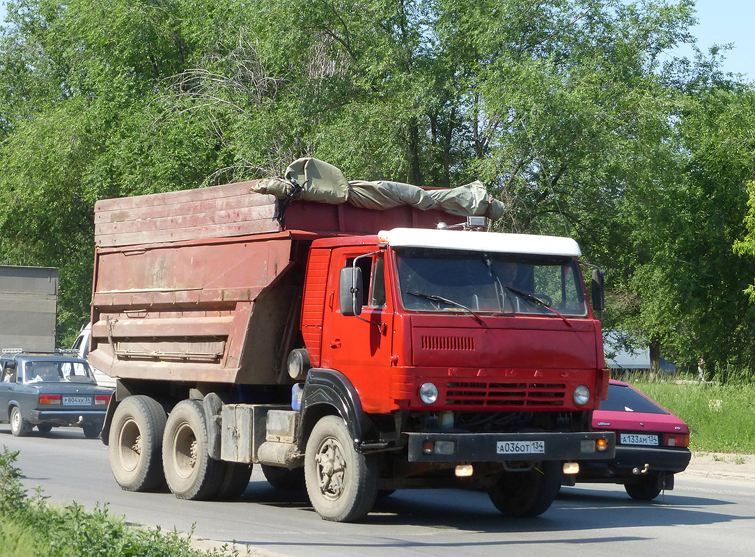 Волгоградская область, № А 036 ОТ 134 — КамАЗ-5410