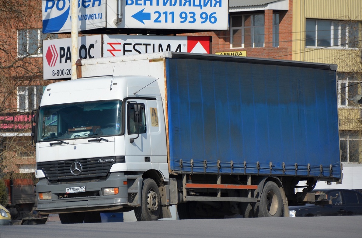 Ростовская область, № М 770 НР 161 — Mercedes-Benz Actros ('1997)