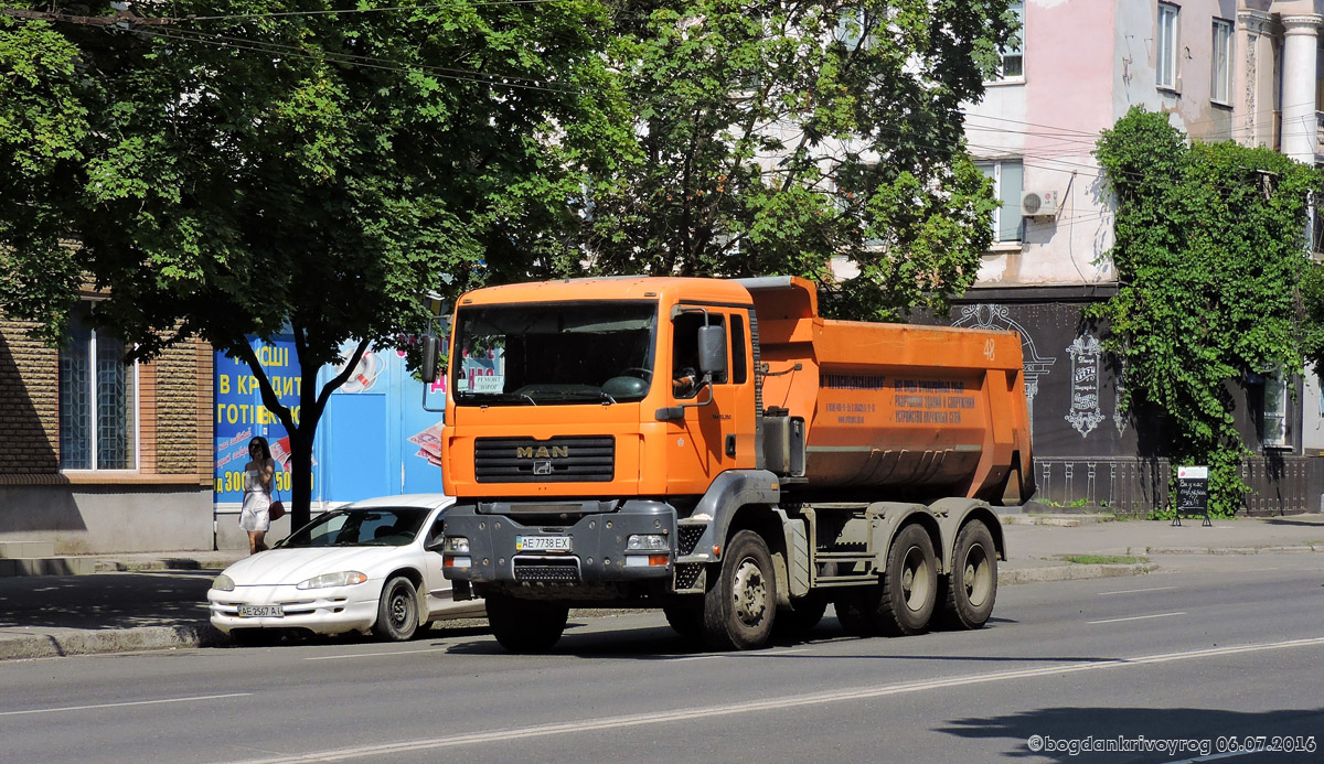 Днепропетровская область, № АЕ 7738 ЕХ — MAN TGA 33.350