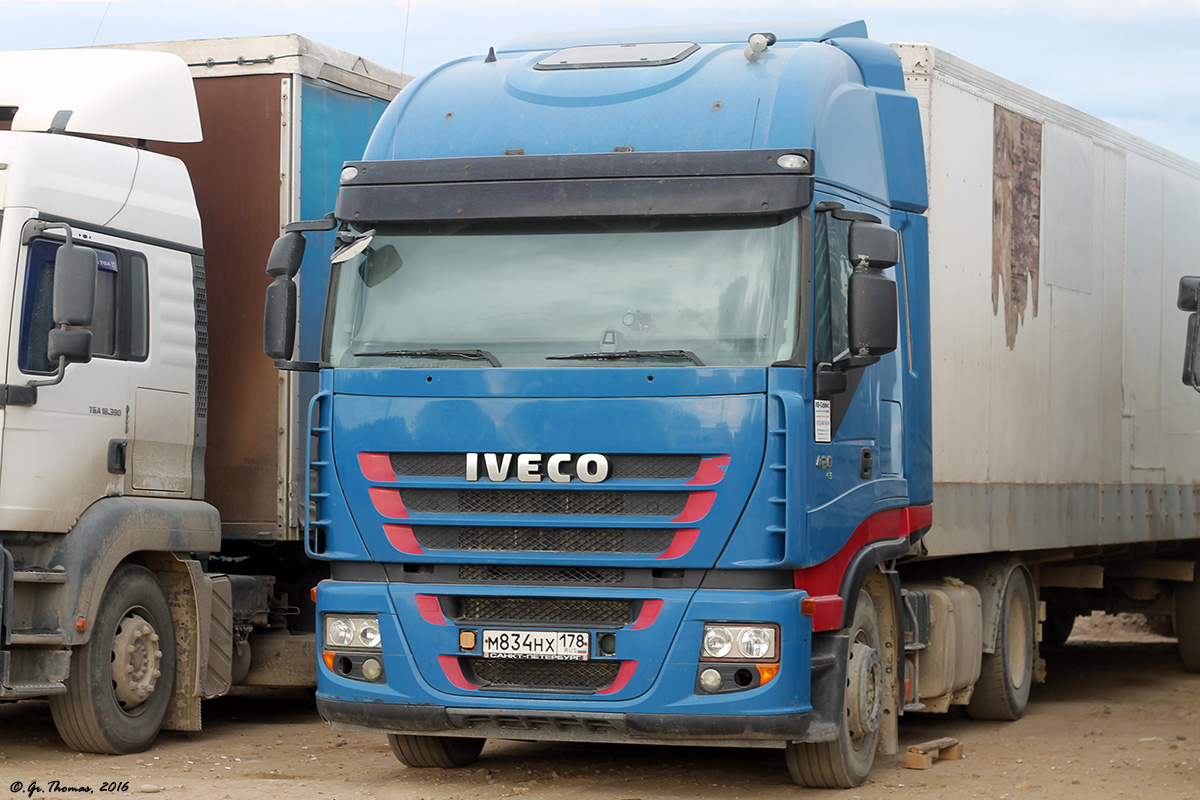 Санкт-Петербург, № М 834 НХ 178 — IVECO Stralis ('2007)