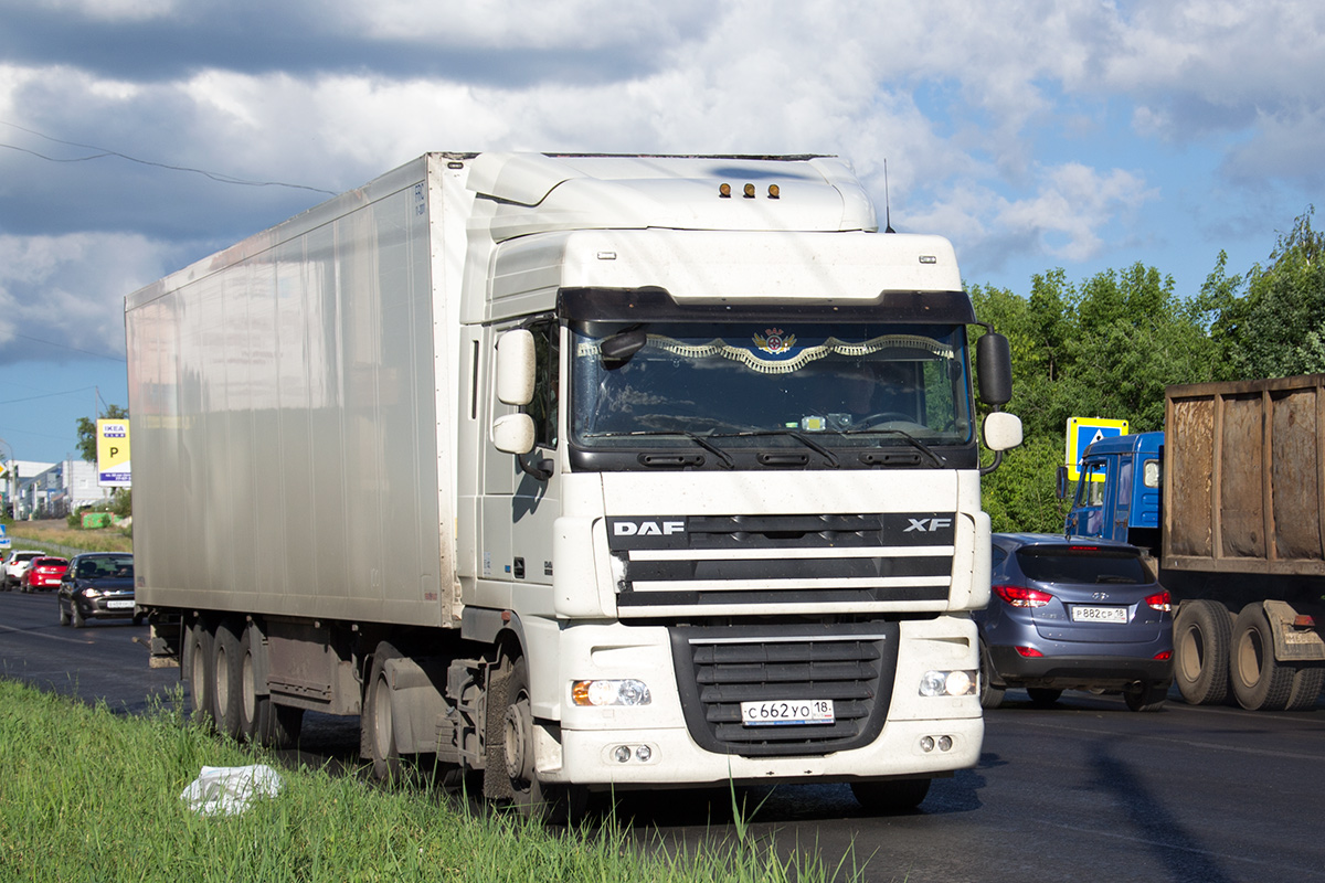 Удмуртия, № С 662 УО 18 — DAF XF105 FT