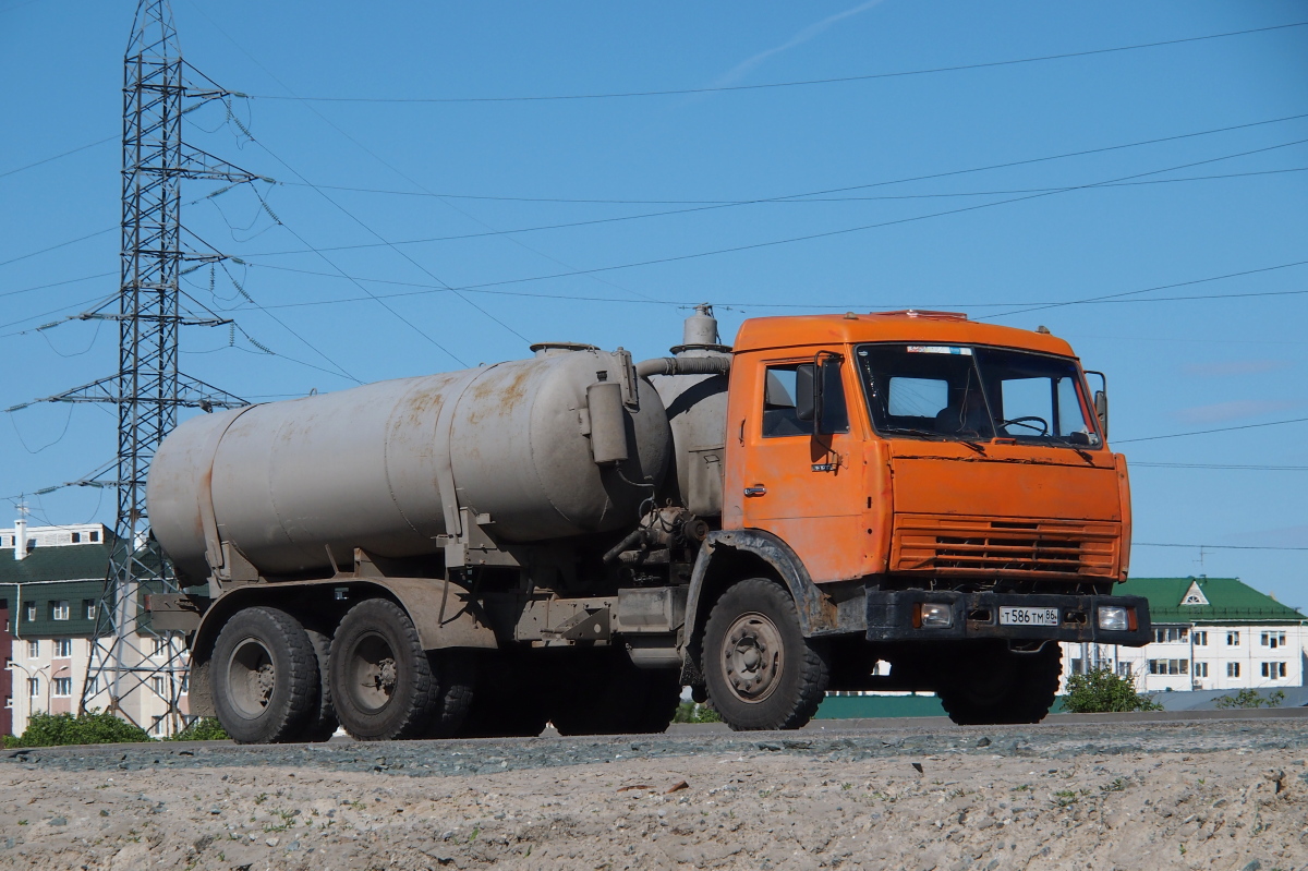 Ханты-Мансийский автоном.округ, № Т 586 ТМ 86 — КамАЗ-53215 [532150]