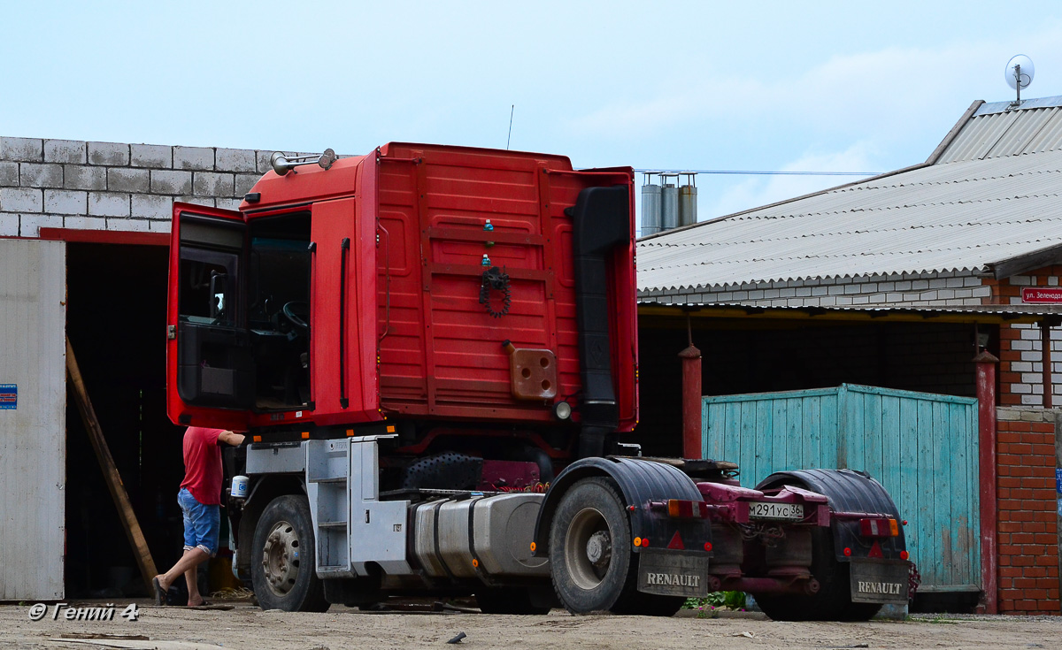 Воронежская область, № М 291 УС 36 — Renault Magnum AE ('1990)