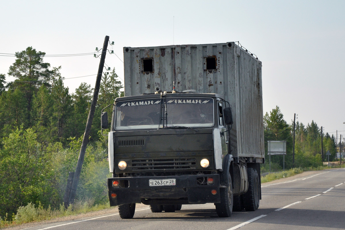 Амурская область, № Е 263 СР 28 — КамАЗ-53212