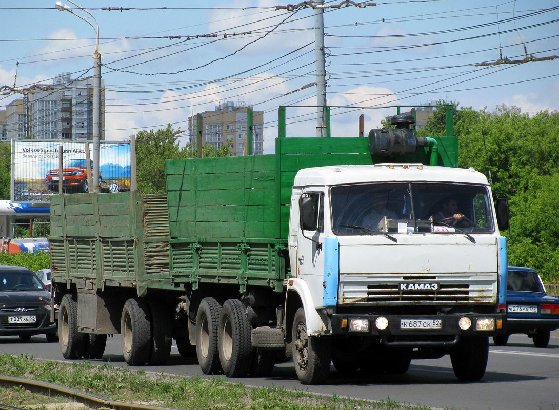 Нижегородская область, № К 687 СК 52 — КамАЗ-5320