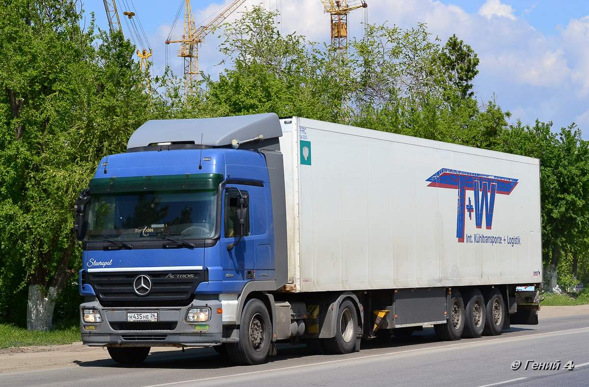 Ставропольский край, № Н 535 НЕ 26 — Mercedes-Benz Actros ('2003) 1844