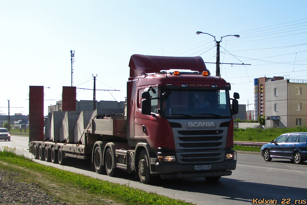 Новосибирская область, № М 500 ТЕ 54 — Scania ('2013) G440