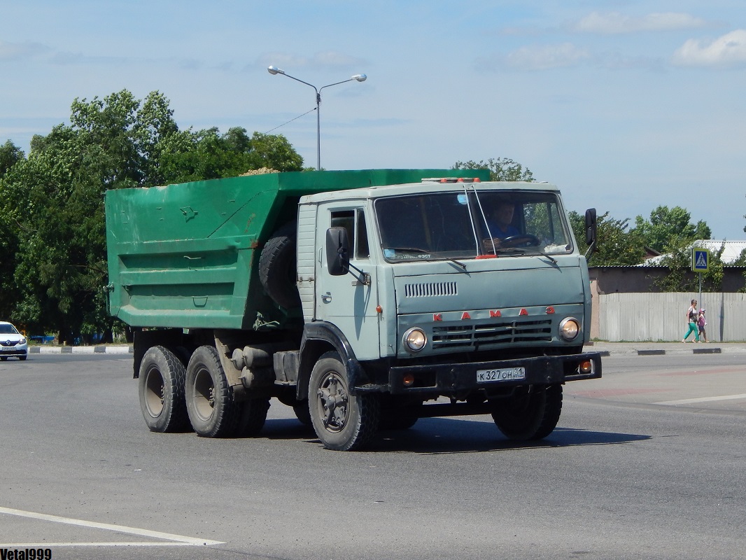 Белгородская область, № К 327 ОН 31 — КамАЗ-55111 (общая модель)