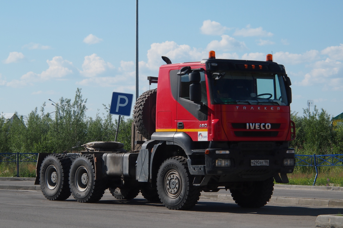 Ханты-Мансийский автоном.округ, № Н 290 АК 186 — IVECO-AMT Trakker ('2007)