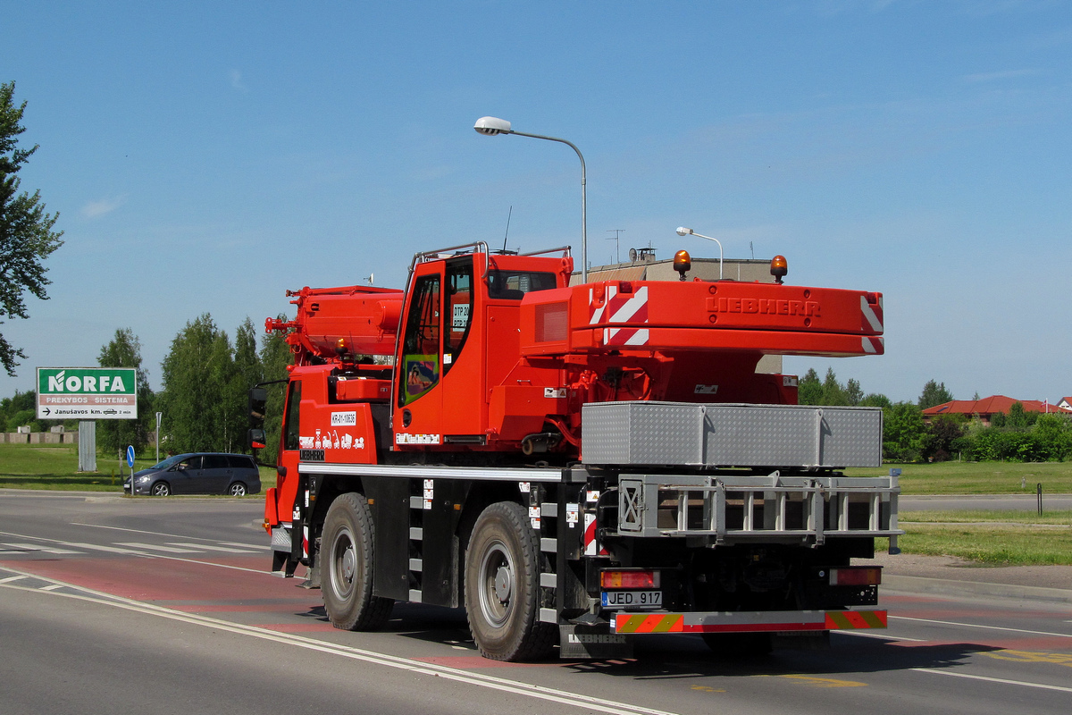 Литва, № JED 917 — Liebherr (общая модель)