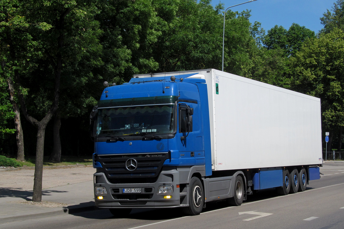 Литва, № JDB 596 — Mercedes-Benz Actros ('2003) 1848