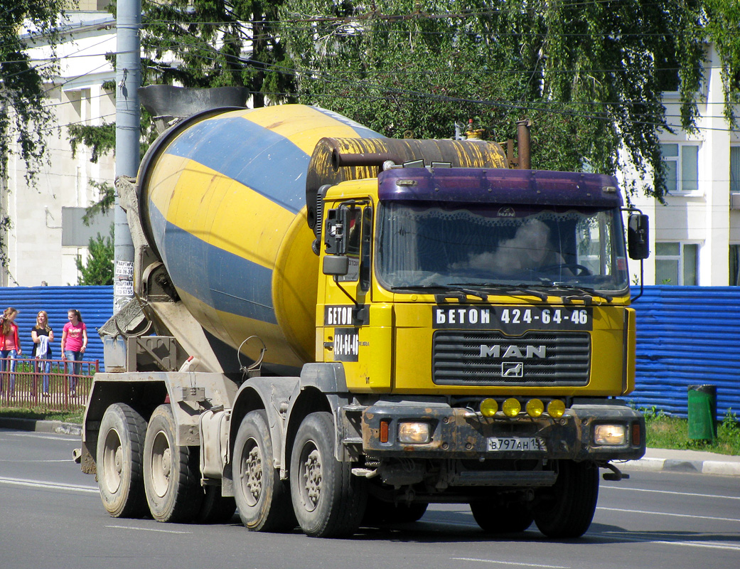 Нижегородская область, № В 797 АН 152 — MAN F2000 35.xxx (общая)