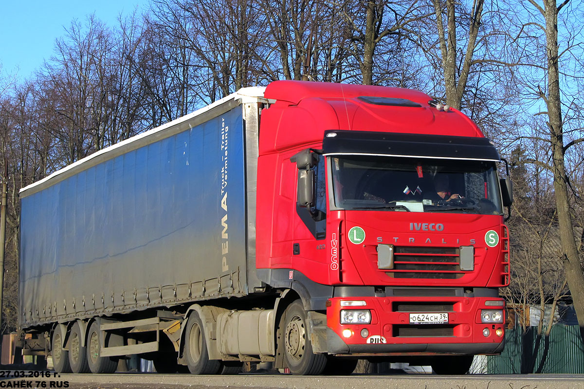 Калининградская область, № О 624 СН 39 — IVECO Stralis ('2007) 430