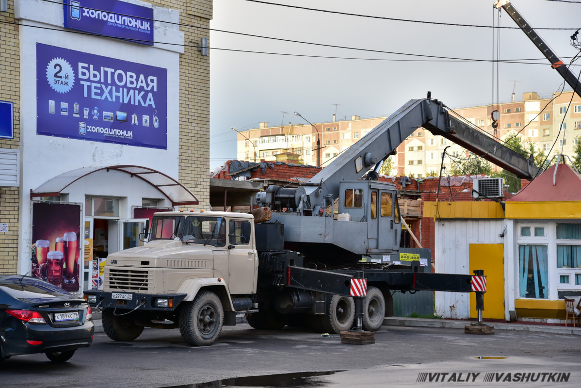 Архангельская область, № К 222 АС 29 — КрАЗ-65101