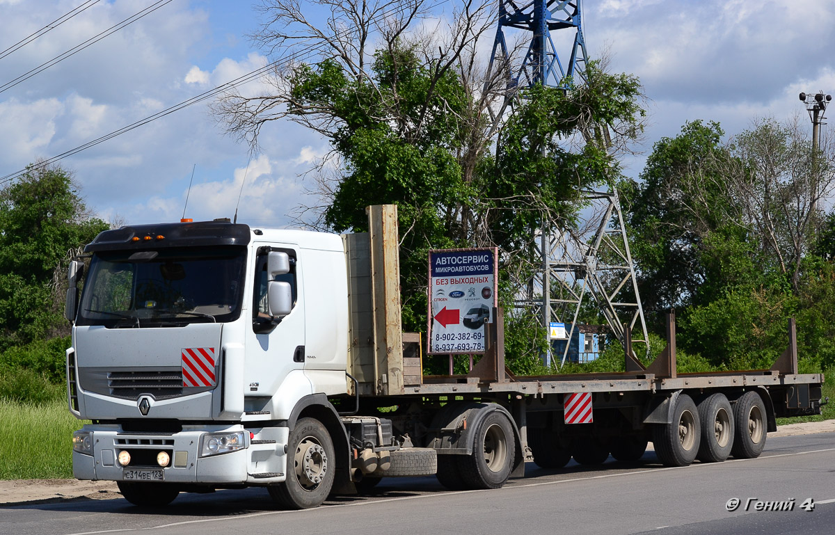 Краснодарский край, № С 314 ВЕ 123 — Renault Premium ('2006)