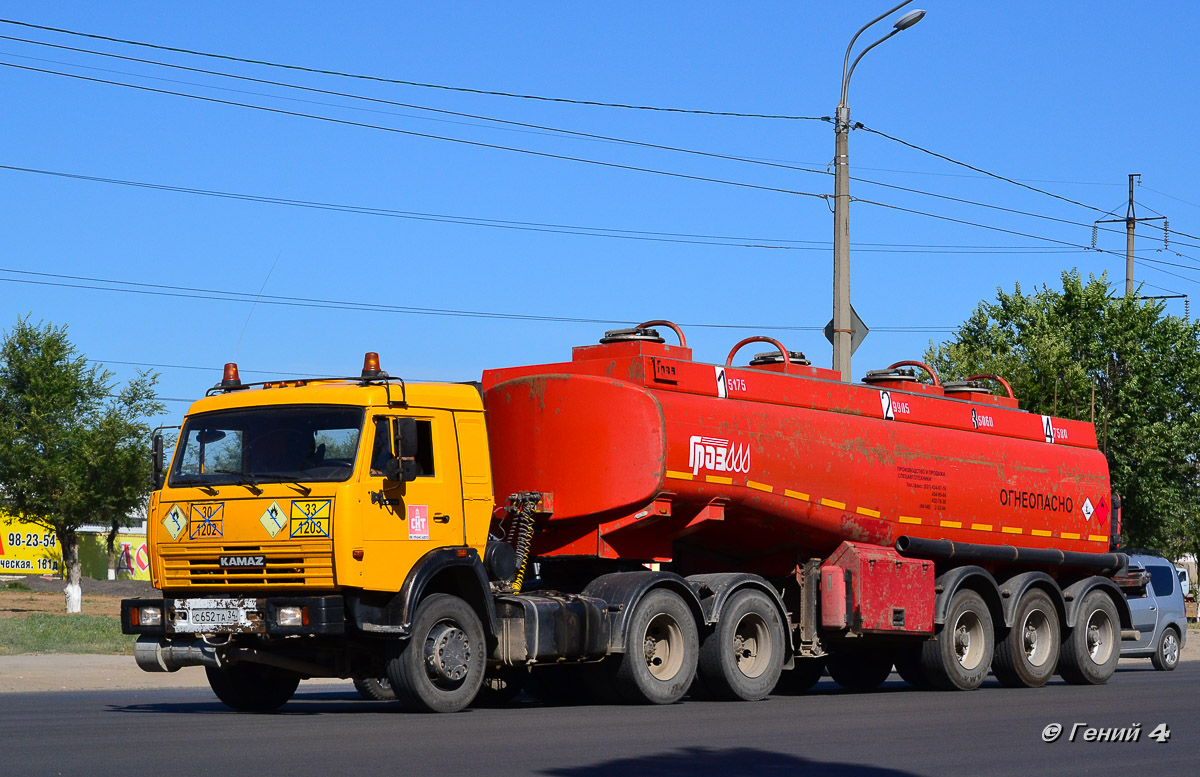 Волгоградская область, № С 652 ТА 34 — КамАЗ-65116-62