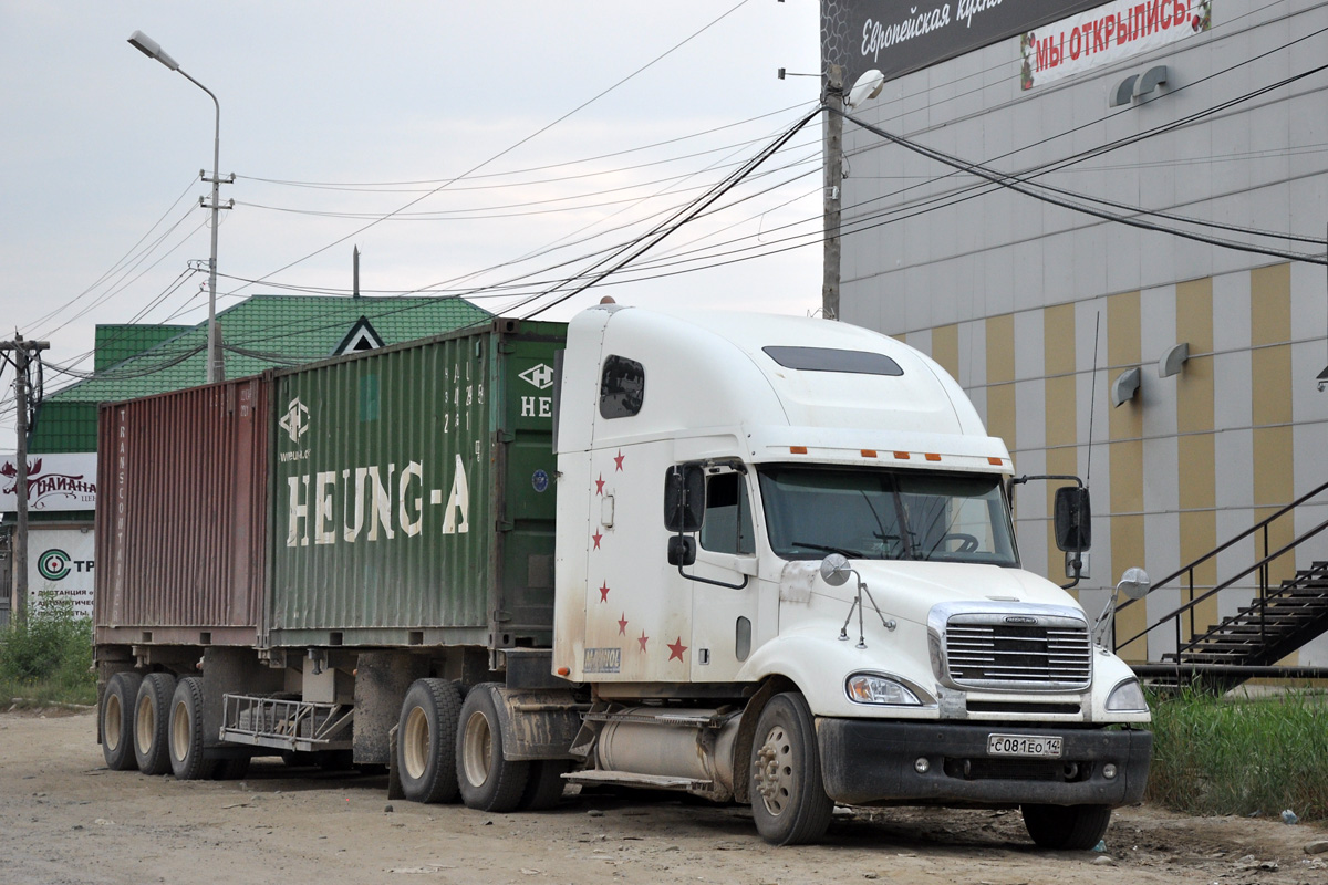 Саха (Якутия), № С 081 ЕО 14 — Freightliner Columbia