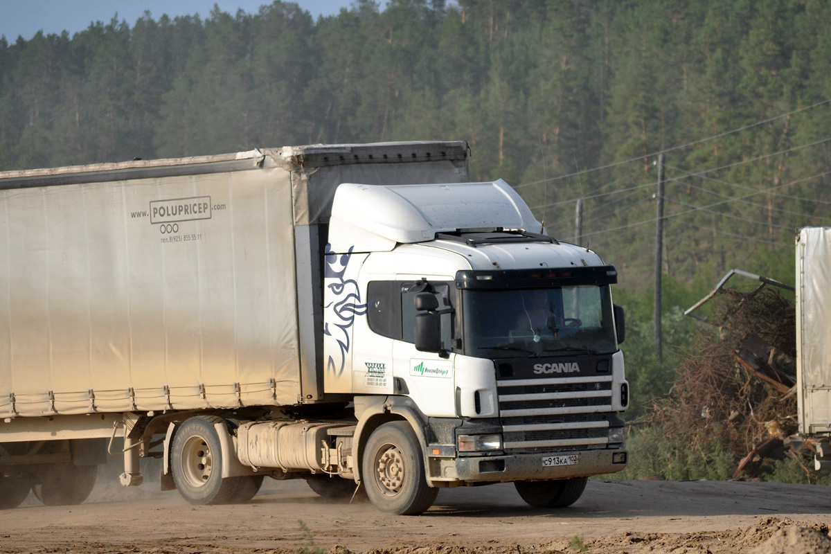 Башкортостан, № С 913 КА 102 — Scania ('1996, общая модель)