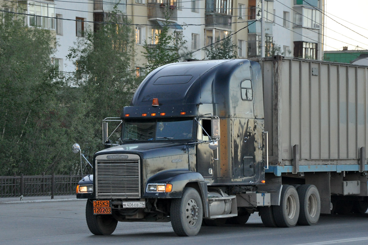 Саха (Якутия), № К 406 ЕВ 14 — Freightliner FLD 120